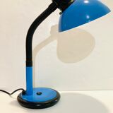 Lampe de bureau à poser bleu des années 60-70