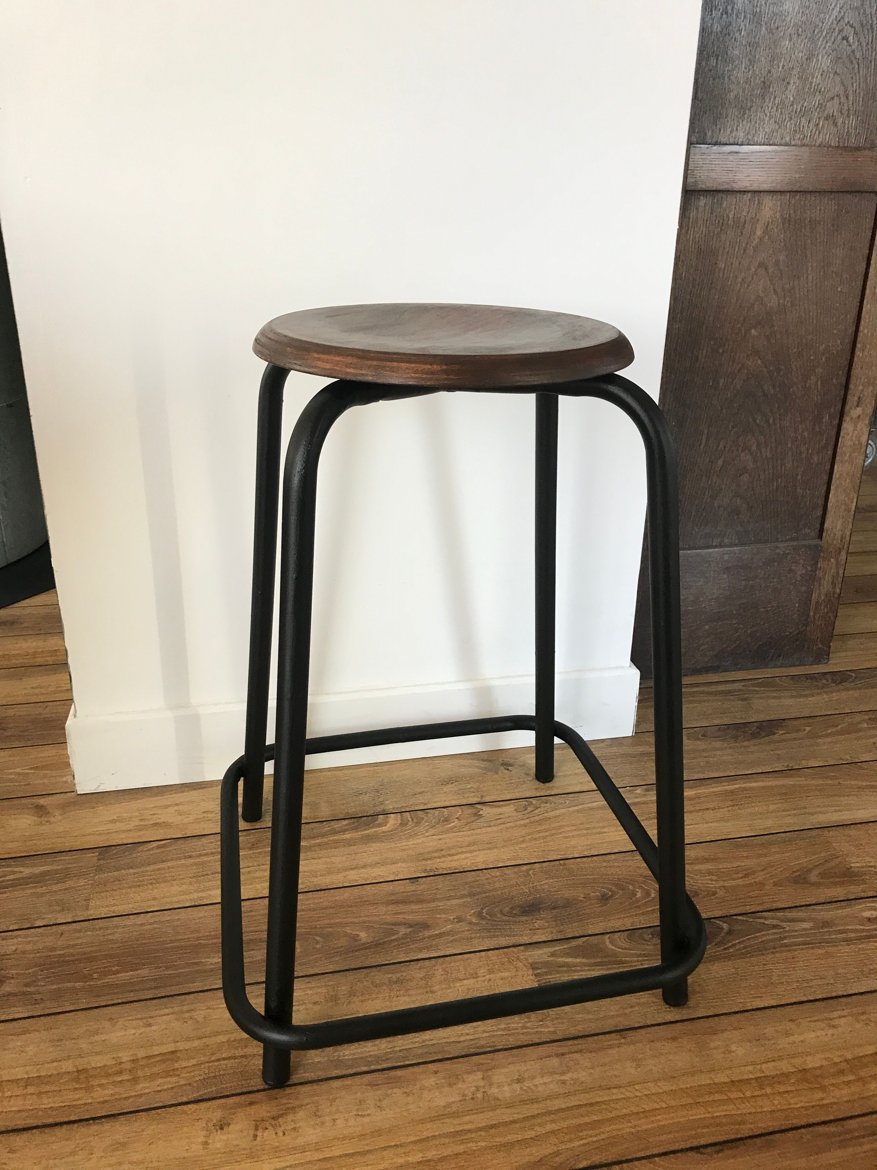 Revamped industrial stool