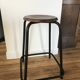 Revamped industrial stool