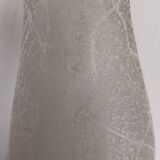 Daum Nancy France frosted glass vase signed