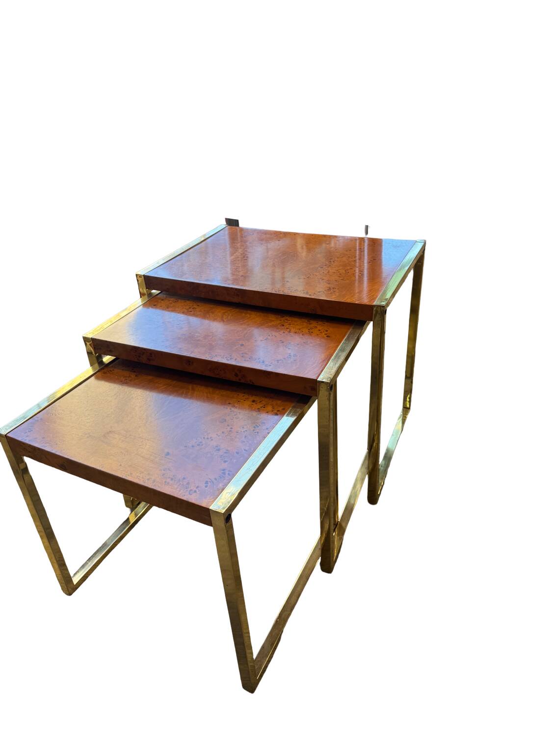 Nest of tables in elm burl