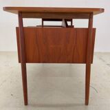 Teak Desk By Gunner Nielsen For Tibergaard