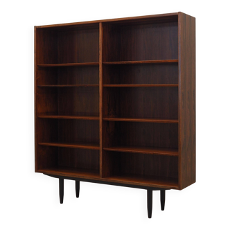 Rosewood bookcase, Danish design, 1970s, manufacturer: Hundevad