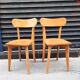 Paire de chaises bistrot vintage