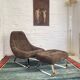 Chaise et ottoman Earth par Percival Lafer, années 1970, Brésil.