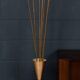 VINTAGE 20thC ITALIAN CALLA FLOOR LAMP BY ANGELO LELLI FOR ARREDOLUCE c1960