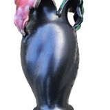 Lunetta Vallauris Tricolor Vintage Vase