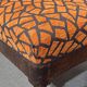 1930s bistro bench, upholstery and fabric completely redone.