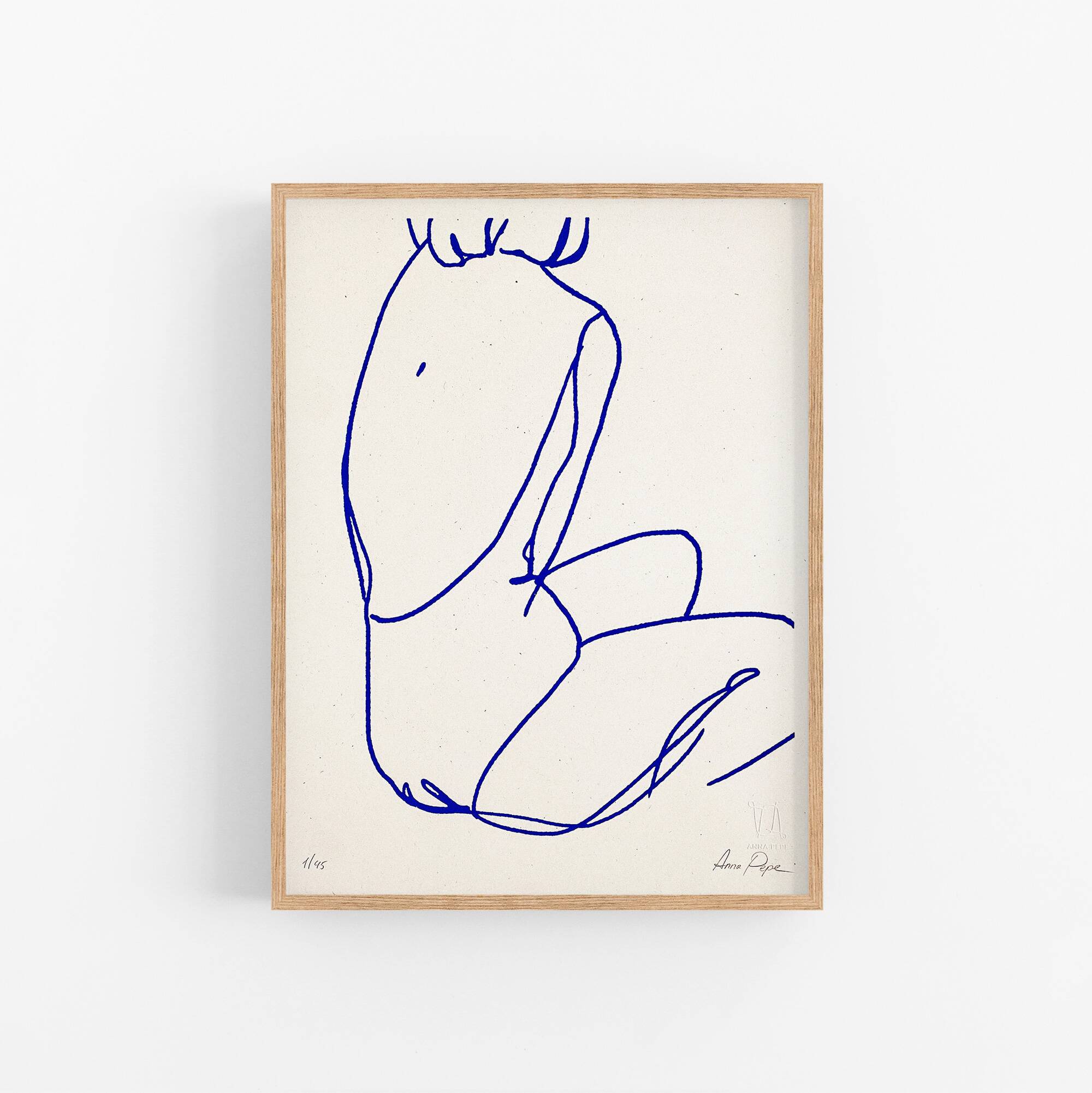 Female Silhouette, Limited Edition Screen Print