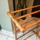 Sèche serviette en bambou vintage