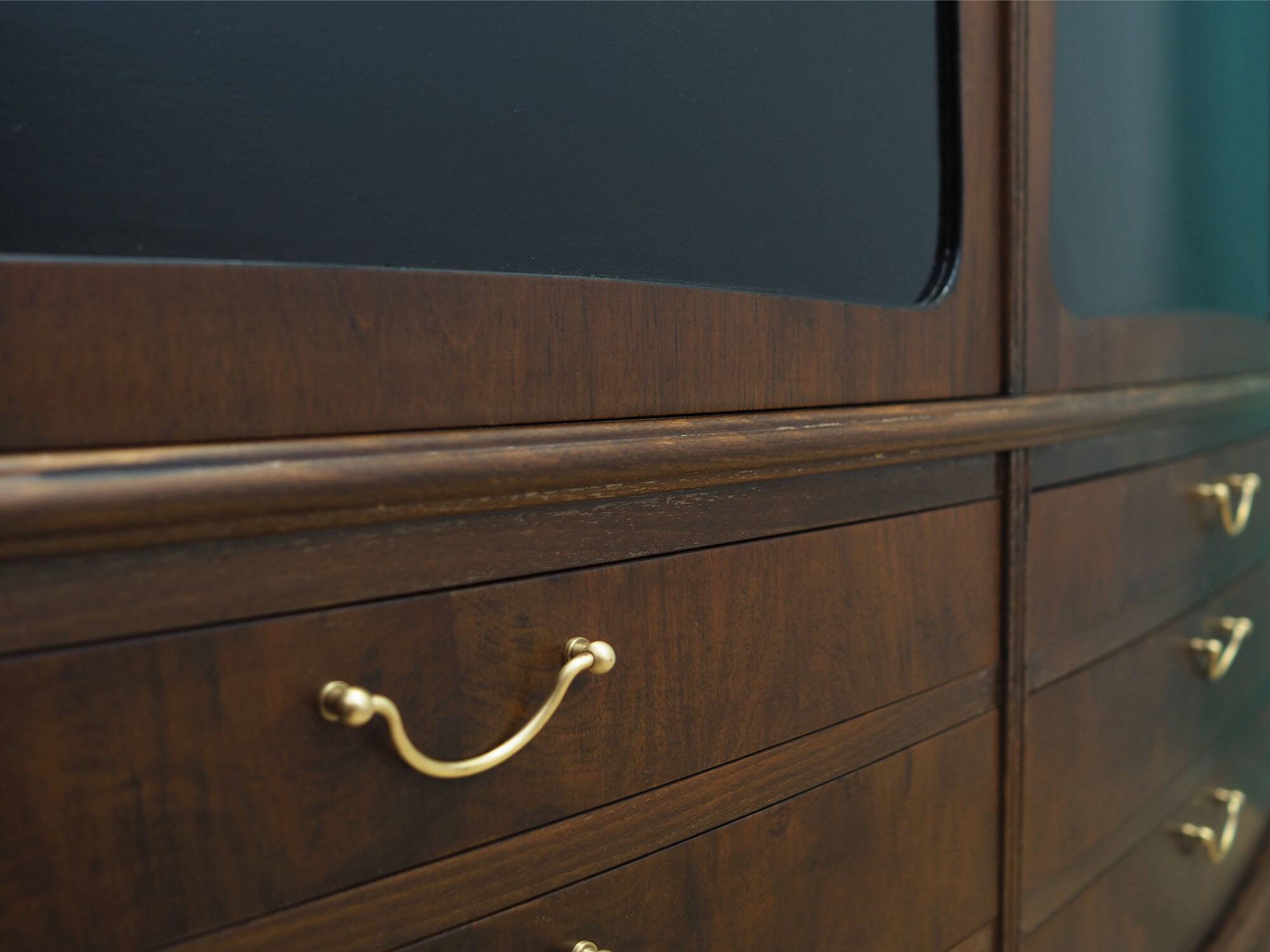 Walnut cupboard, Danish design, 1960s, production: Denmark