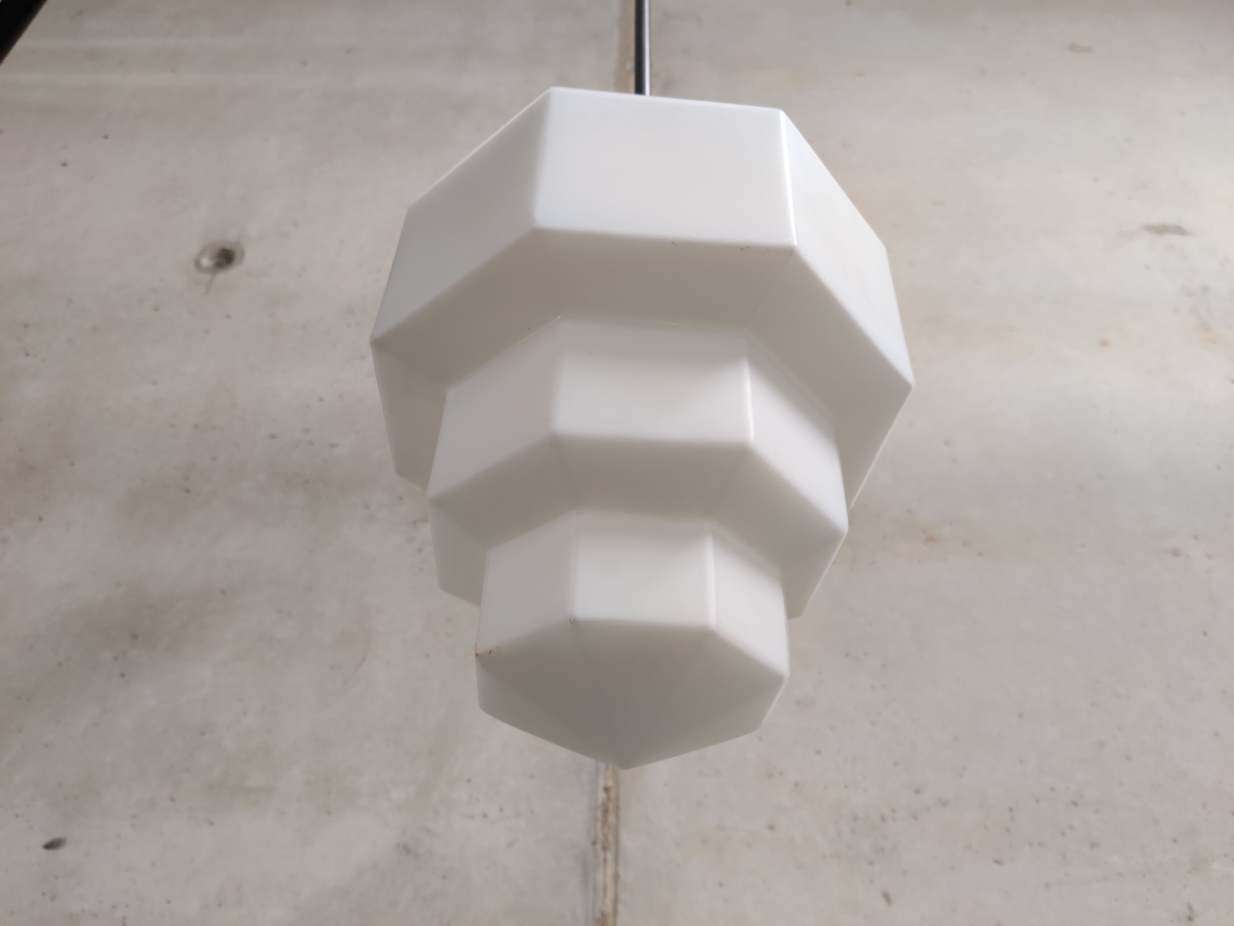 Art deco skyscraper pendant light 1930s