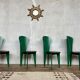 Ensemble de 4 chaises Calligaris vintage – design  années 80