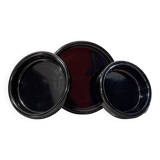 Metal centrepiece by Gianfranco Frattini for Progetti, 1970s, set of 3.