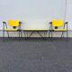 Ensemble table basse et 2 chaises Willy Van der Meeren, Belgique 1950