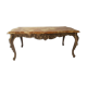 Table basse style Louis XV dessus marbre