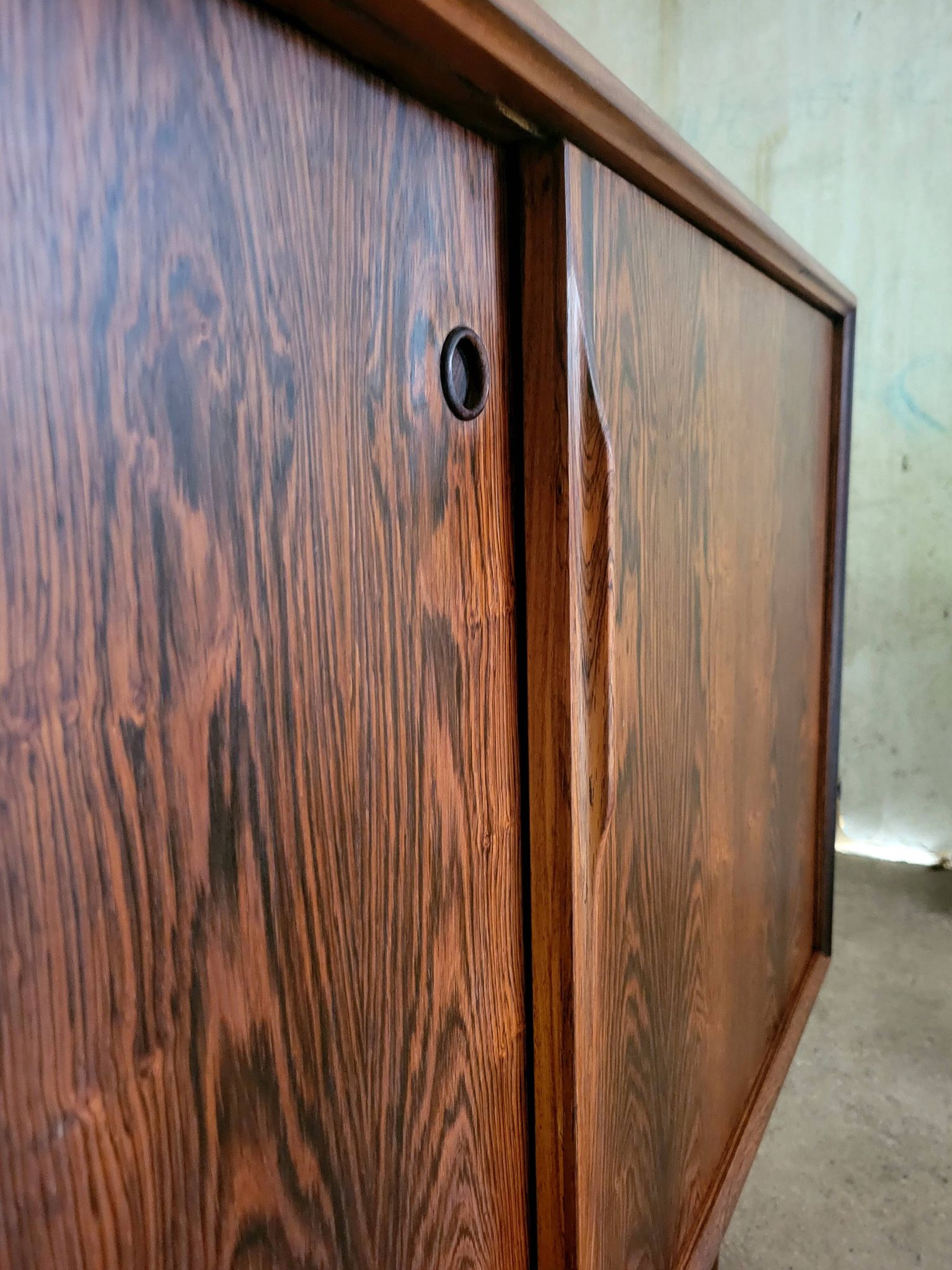 Vintage rosewood sideboard by Gunni Omann for ACO Mobler