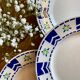 Set of 4 vintage plates model Axelle de Sarreguemines