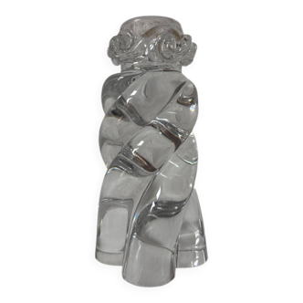 Baccarat crystal candlestick