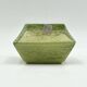 Vintage Ceramic Vase in Sage Green Bertoncello Handmade Decor, Italy, 1970s