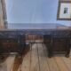 Grand Bureau Américain toutes faces Sculpté "Leopold Desk Co." – Circa 1920