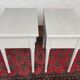 Pair of wooden bedsides Louis XVI style