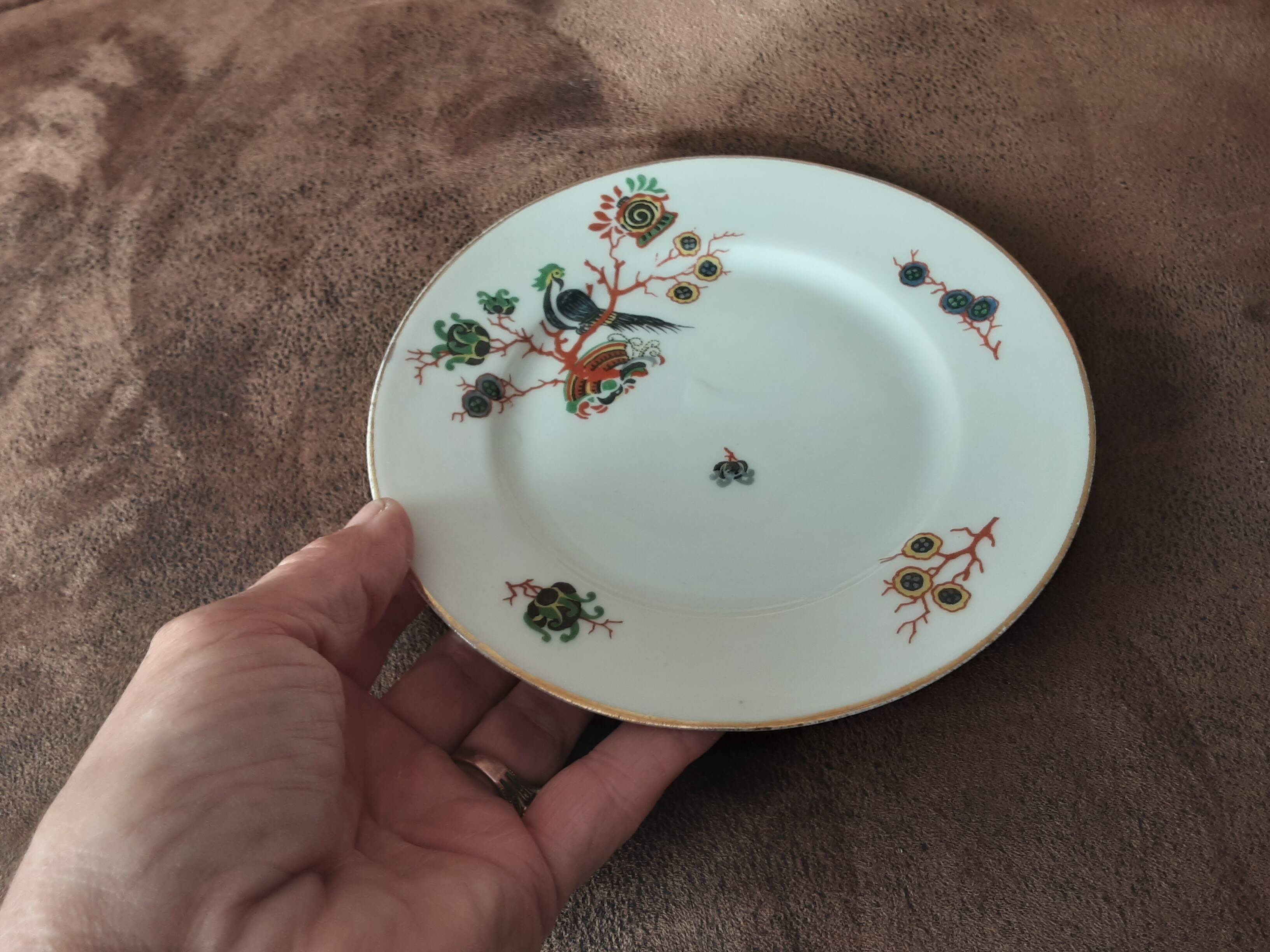 Porcelain dessert set