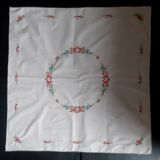 Tablecloth and napkins