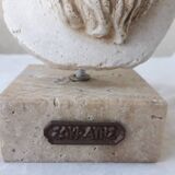 Greek bust of Socrates