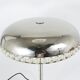 Mushroom Table Lamp in Nickel and Crystal Bakalowits Vienna, Austria, 1950s