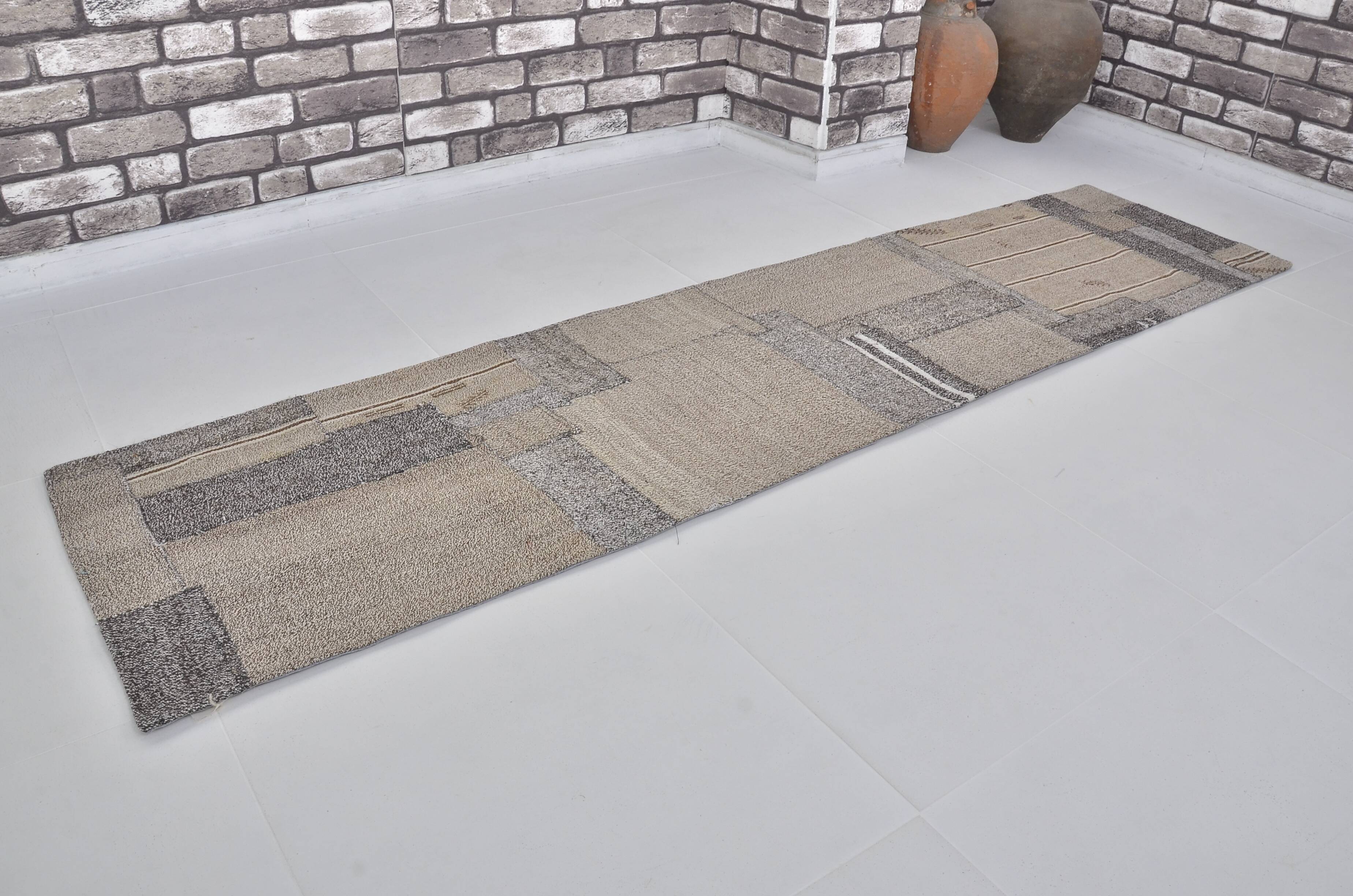 Vintage Turkish Oushak Kilim Runner sku3804