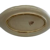 Gravy boat with its Luneville frame