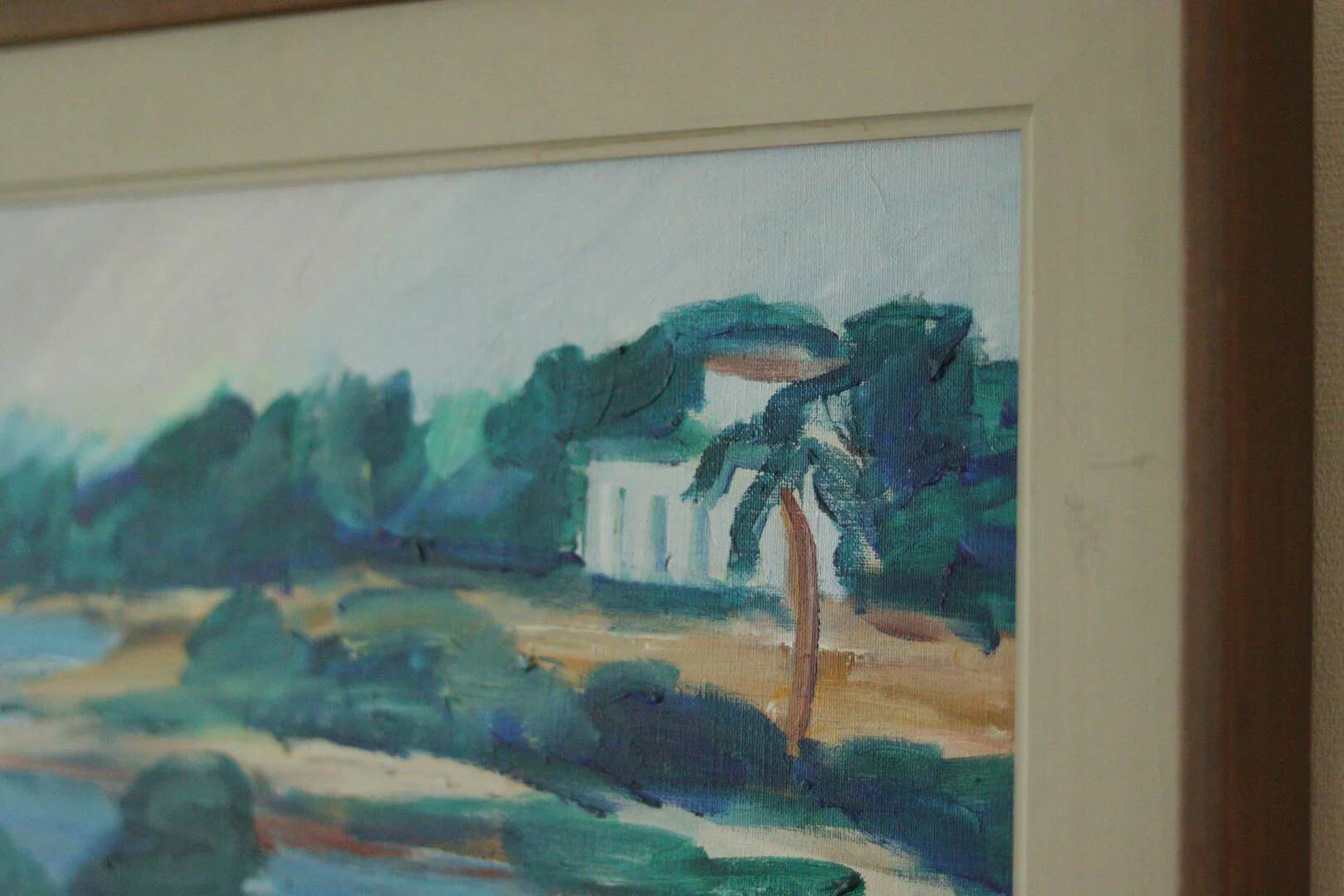 "Mediteranean Landscape" by Kersti Flyckt