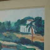 "Mediteranean Landscape" by Kersti Flyckt