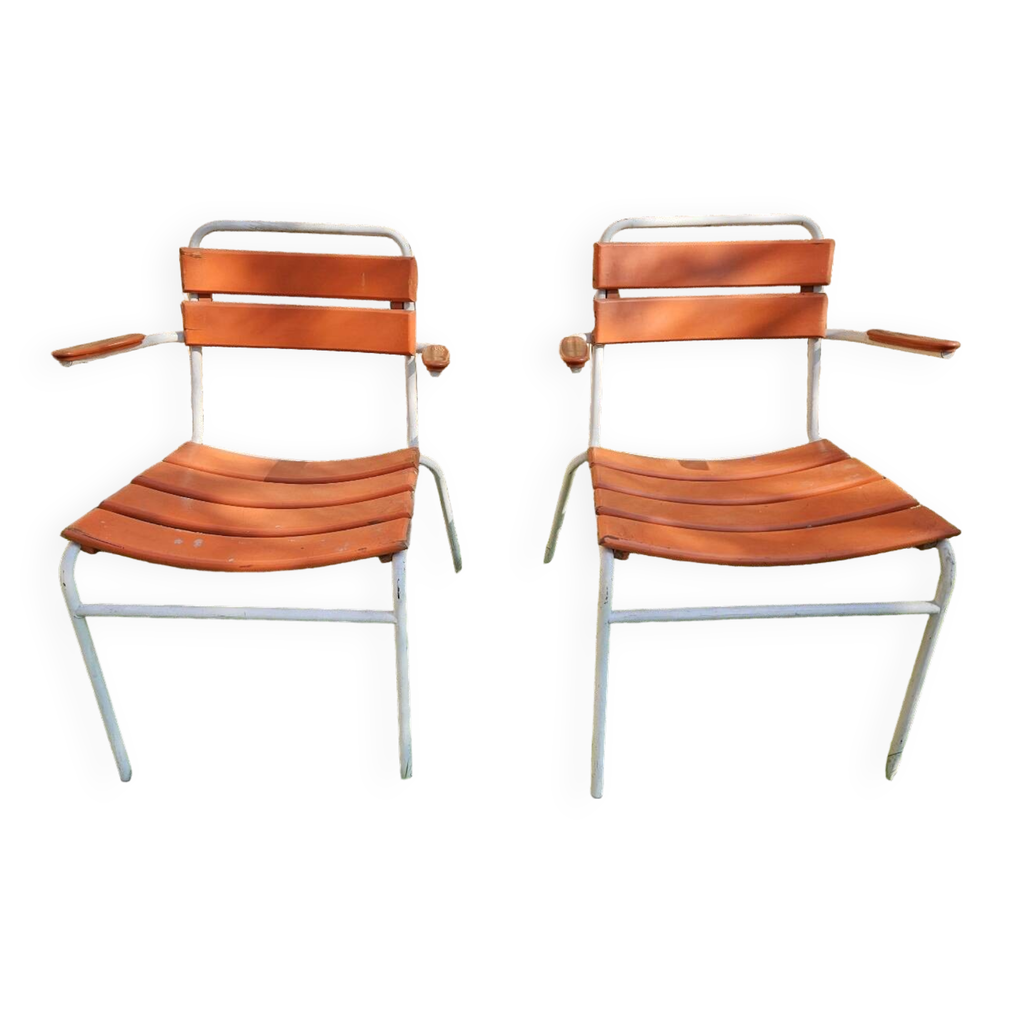 Lot 2 fauteuils de terrasse ou jardin
