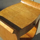 Console from the 1950s, mahogany and Sycamore