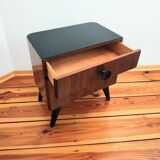 Czechoslovakian Nightstands by J. Halabala for UP Závody, 1950s, Set of 3