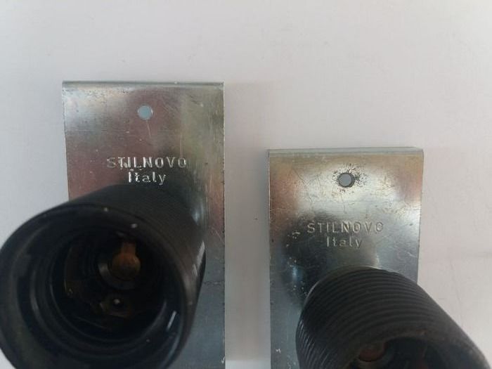 Pair of ceiling lights model 1369 by Studio Nizzoli Associati for Stilnovo