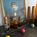 Vintage ball coat holder