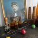 Vintage ball coat holder