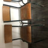4 school chairs