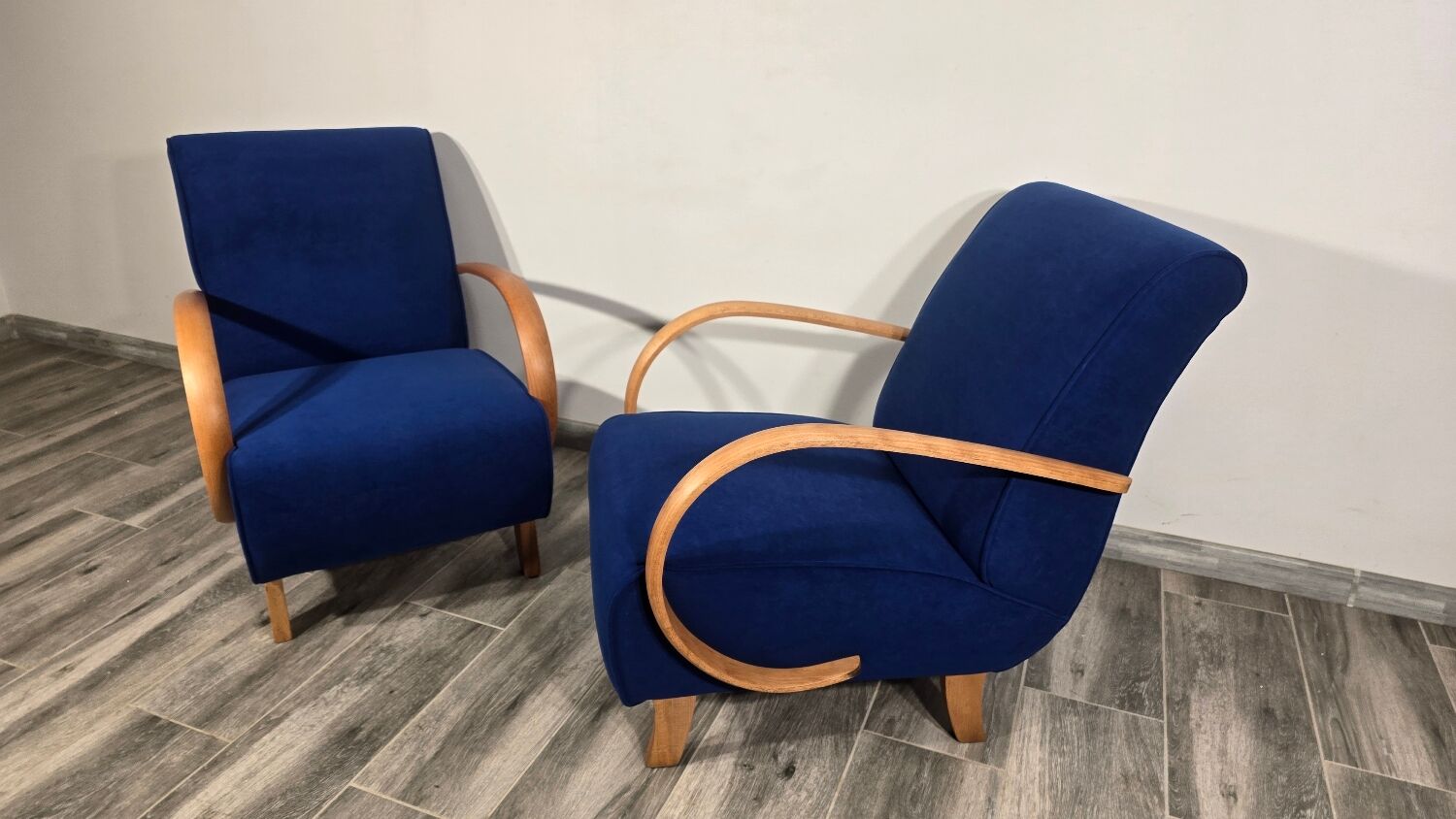 Lounge Chairs from Jindrich Halabala, 1940s, Set of 2