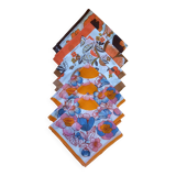 Serviettes de table en organdi années 70