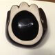Empty ceramic hand shape pocket