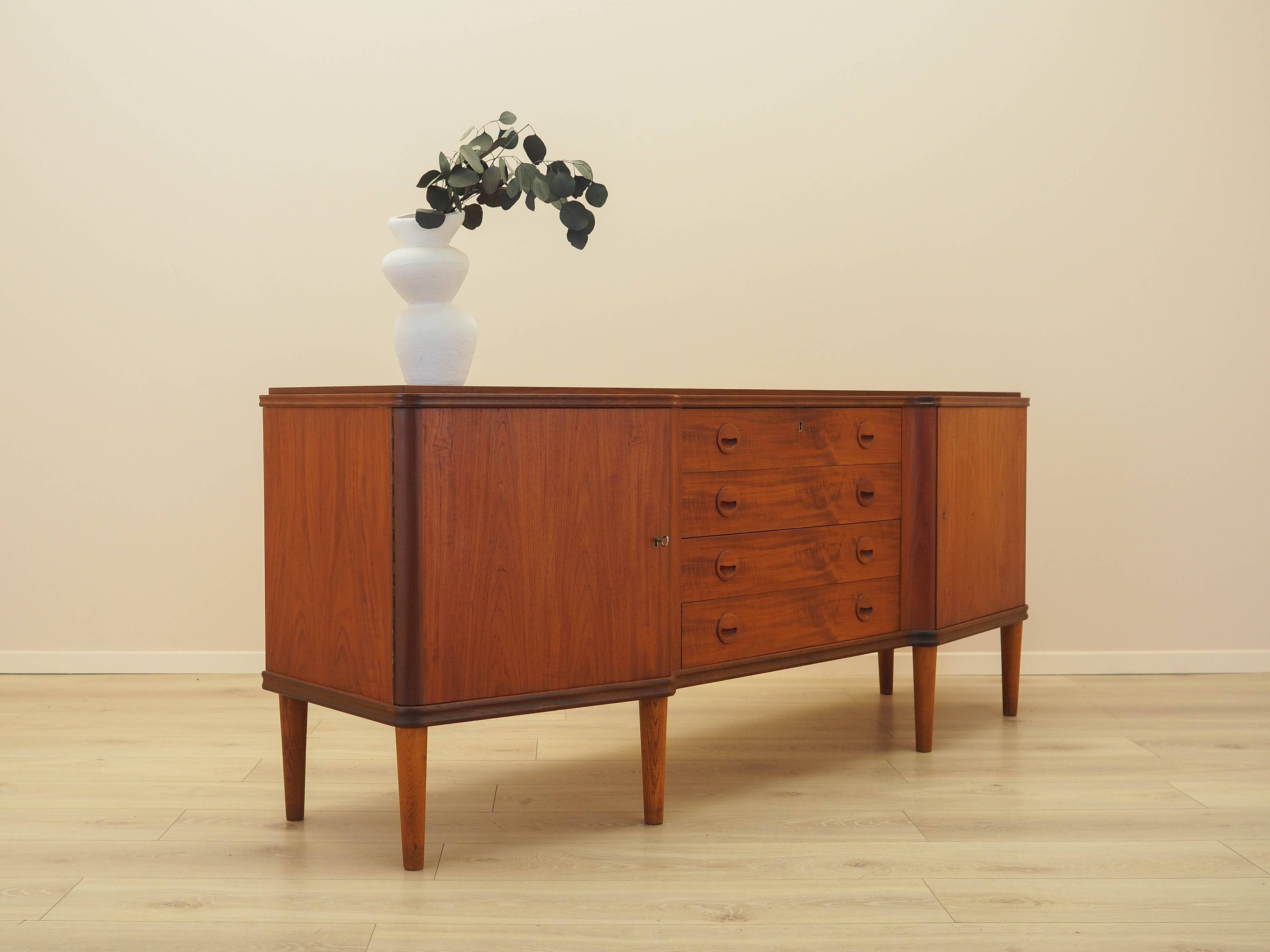 Teak sideboard, Danish design, 1960s, made in Denmark