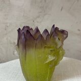 Vase pate de verre Daum