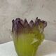Daum glass paste vase