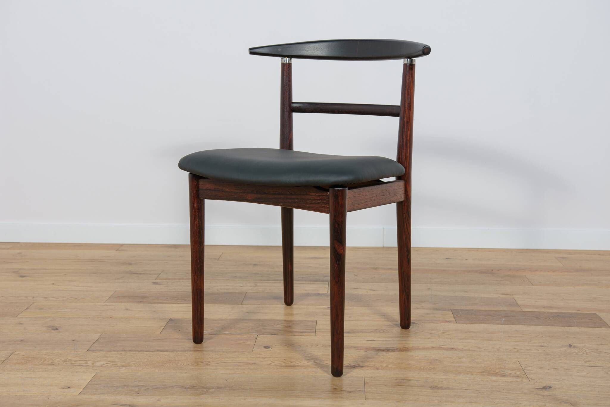 Rosewood Dining Chairs by Helge Sibast & Børge Rammerskov, Denmark, 1960s, Set of 4