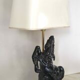 Prancing horse lamp 60s