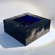 Blue Murano glass centerpiece, Italy 1960s
